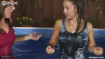 Fully Clothed Aqua Aerobics Induction For Business Babe! Screencap 52 on www.sinx.com