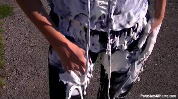 Doused In Dairy On The Side Of The Highway Screencap 10 on www.sinx.com