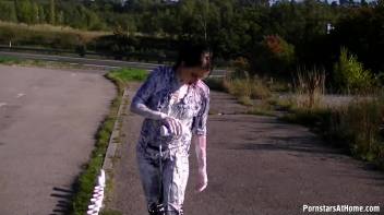 Doused In Dairy On The Side Of The Highway Screencap 27 on www.sinx.com
