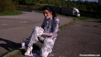 Doused In Dairy On The Side Of The Highway Screencap 47 on www.sinx.com