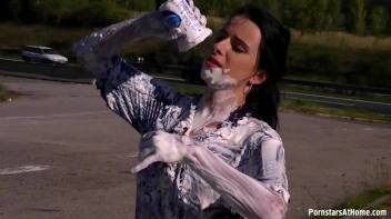 Doused In Dairy On The Side Of The Highway Screencap 49 on www.sinx.com