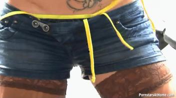 Motorcycle Chick Doesn't Just Wash Her Bike Screencap 83 on www.sinx.com