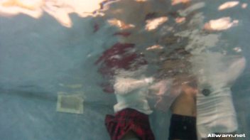 Secret Smokers Extinguished By A Dip In The Pool Screencap 101 on www.sinx.com