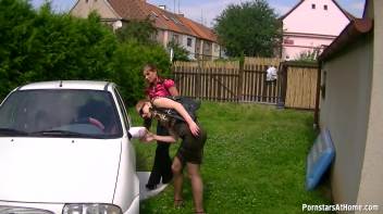 Eurobabes Take Car Washing Very Seriously Screencap 5 on www.sinx.com