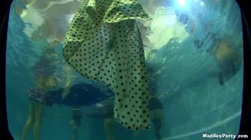 Pool Party Pussy Eaters Part 3 Screencap 57 on www.sinx.com