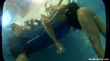 Pool Party Pussy Eaters Part 3 Screencap 64 on www.sinx.com