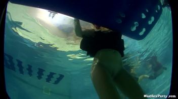 Pool Party Pussy Eaters Part 3 Screencap 44 on www.sinx.com