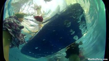 Pool Party Pussy Eaters Part 3 Screencap 45 on www.sinx.com