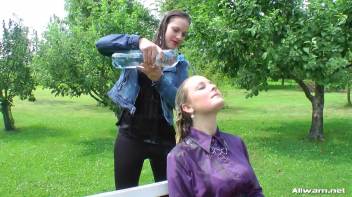 Washing Their Hair Anywhere and Everywhere Screencap 62 on www.sinx.com