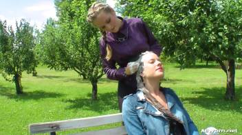 Washing Their Hair Anywhere and Everywhere Screencap 33 on www.sinx.com