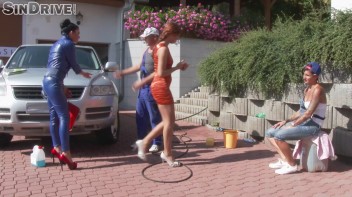 Crazy Car Service Cuties, Customer Care Chicks & Drive-In-Piss Power At Your Service! Let's Make Porn Great Again! Screencap 5 on www.sinx.com