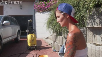 Crazy Car Service Cuties, Customer Care Chicks & Drive-In-Piss Power At Your Service! Let's Make Porn Great Again! Screencap 3 on www.sinx.com