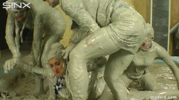Mud Wrestling Mania, Babes Go After The Boss Screencap 17 on www.sinx.com