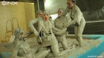 Mud Wrestling Mania, Babes Go After The Boss Screencap 21 on www.sinx.com