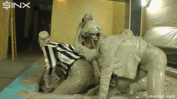 Mud Wrestling Mania, Babes Go After The Boss Screencap 24 on www.sinx.com