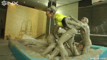 Mud Wrestling Mania, Babes Go After The Boss Screencap 29 on www.sinx.com