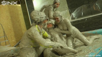Mud Wrestling Mania, Babes Go After The Boss Screencap 33 on www.sinx.com