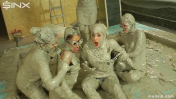 Mud Wrestling Mania, Babes Go After The Boss Screencap 43 on www.sinx.com