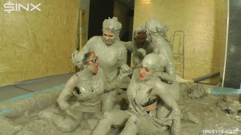 Mud Wrestling Mania, Babes Go After The Boss Screencap 44 on www.sinx.com