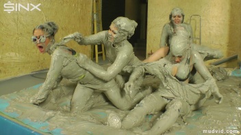 Mud Wrestling Mania, Babes Go After The Boss Screencap 45 on www.sinx.com
