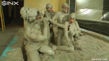 Mud Wrestling Mania, Babes Go After The Boss Screencap 47 on www.sinx.com