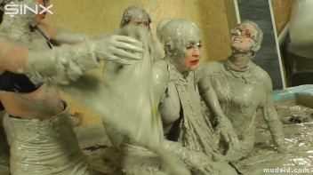 Mud Wrestling Mania, Babes Go After The Boss Screencap 49 on www.sinx.com