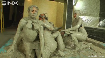 Mud Wrestling Mania, Babes Go After The Boss Screencap 51 on www.sinx.com