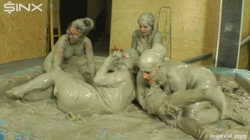 Mud Wrestling Mania, Babes Go After The Boss Screencap 53 on www.sinx.com