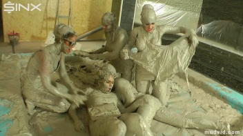 Mud Wrestling Mania, Babes Go After The Boss Screencap 56 on www.sinx.com