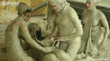 Mud Wrestling Mania, Babes Go After The Boss Screencap 60 on www.sinx.com