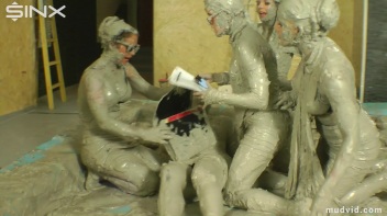 Mud Wrestling Mania, Babes Go After The Boss Screencap 61 on www.sinx.com