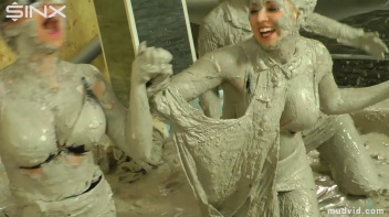 Mud Wrestling Mania, Babes Go After The Boss Screencap 66 on www.sinx.com
