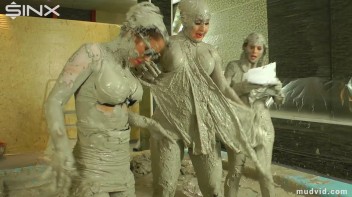 Mud Wrestling Mania, Babes Go After The Boss Screencap 68 on www.sinx.com