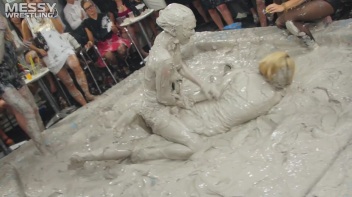 Messy Wrestling: Blonde vs. Redhead Free For All! Which One Will Settle The Slop Score Once & For All!? Screencap 24 on www.sinx.com