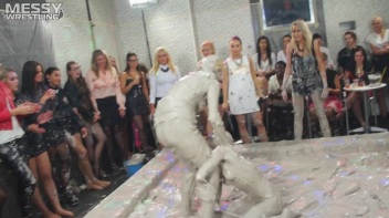 Messy Wrestling: Blonde vs. Redhead Free For All! Which One Will Settle The Slop Score Once & For All!? Screencap 42 on www.sinx.com