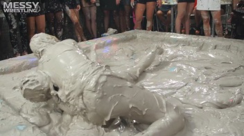 Messy Wrestling: Blonde vs. Redhead Free For All! Which One Will Settle The Slop Score Once & For All!? Screencap 44 on www.sinx.com