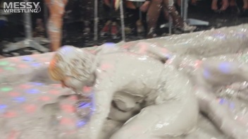 Messy Wrestling: Blonde vs. Redhead Free For All! Which One Will Settle The Slop Score Once & For All!? Screencap 50 on www.sinx.com