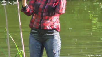 Mysterious Poser Falls Into The River - Cam 1 Screencap 22 on www.sinx.com