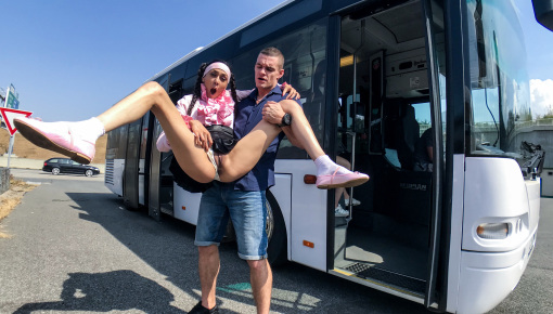 Latest deal - Pigtailed Cutie Sucks Cock On A Public Bus