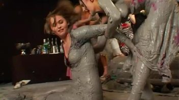 Happy Hour Mud Wrestling Event Screencap 9 on www.sinx.com