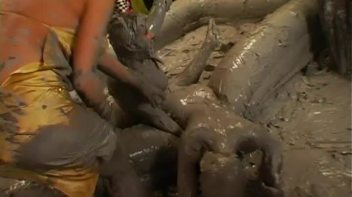 Happy Hour Mud Wrestling Event Screencap 104 on www.sinx.com
