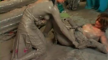 Happy Hour Mud Wrestling Event Screencap 12 on www.sinx.com