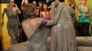 Happy Hour Mud Wrestling Event Screencap 13 on www.sinx.com