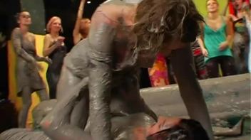 Happy Hour Mud Wrestling Event Screencap 16 on www.sinx.com