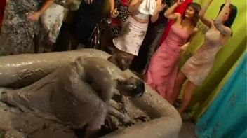 Happy Hour Mud Wrestling Event Screencap 27 on www.sinx.com