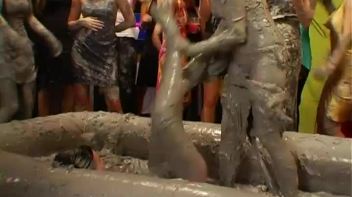 Happy Hour Mud Wrestling Event Screencap 30 on www.sinx.com