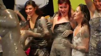 Happy Hour Mud Wrestling Event Screencap 53 on www.sinx.com