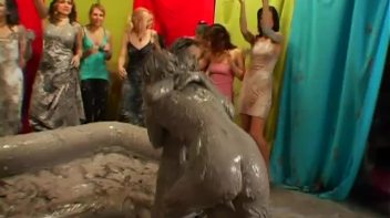 Happy Hour Mud Wrestling Event Screencap 61 on www.sinx.com