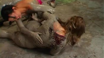 Happy Hour Mud Wrestling Event Screencap 8 on www.sinx.com