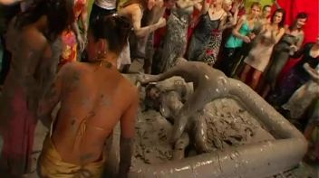 Happy Hour Mud Wrestling Event Screencap 80 on www.sinx.com